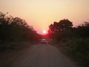 sunset in marloth